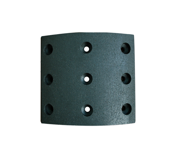 Materia prima seguridad cerámica camión forro de freno forro cubo tipo freno EQ153